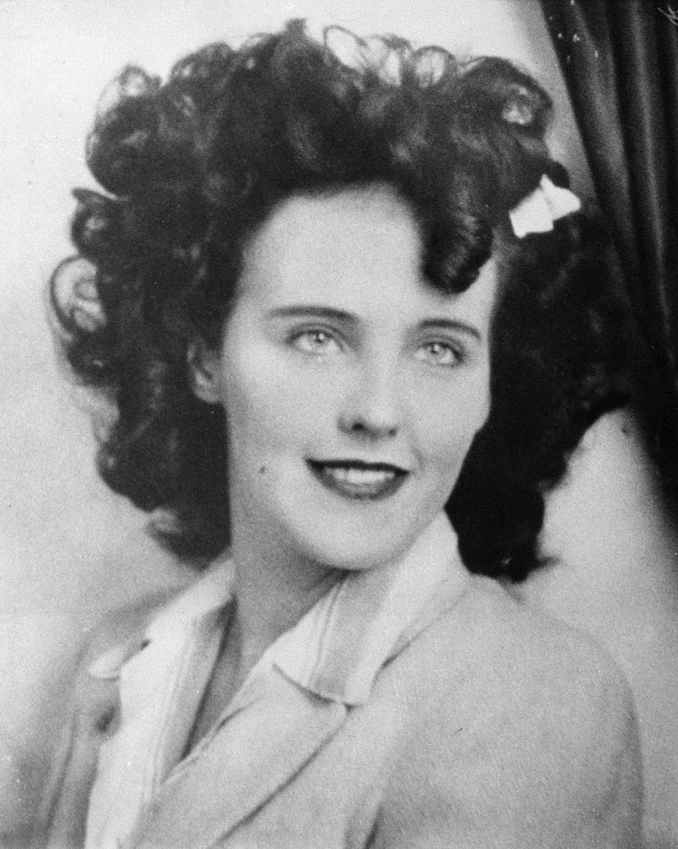 Elizabeth Short Black Dahlia gyilkosság áldozata 1947 Los Angeles megoldatlan bűnügy sorozatgyilkos rejtély Hollywood