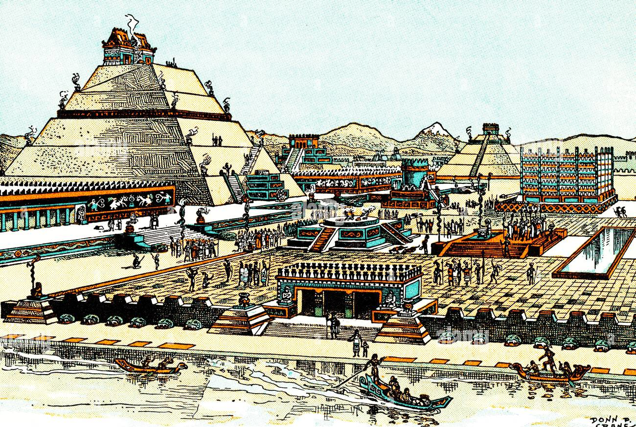 Az Azték Birodalom Felemelkedése és Bukása