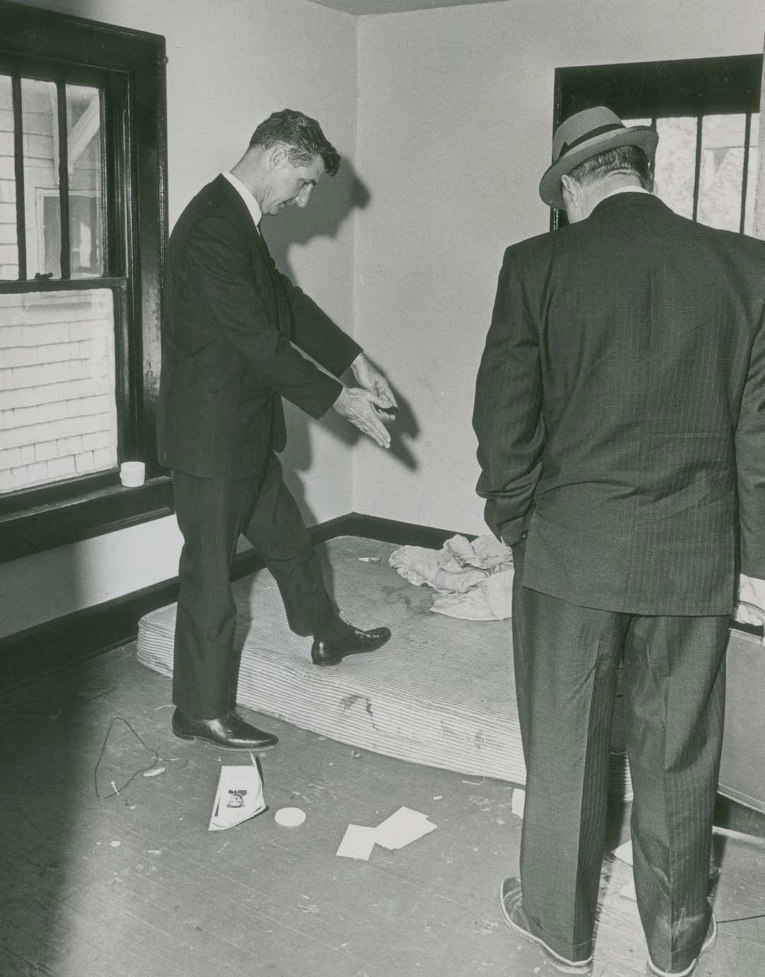 Bűnügyi helyszín fotó Baniszewski ház Indianapolis 1965 Sylvia Likens ügy