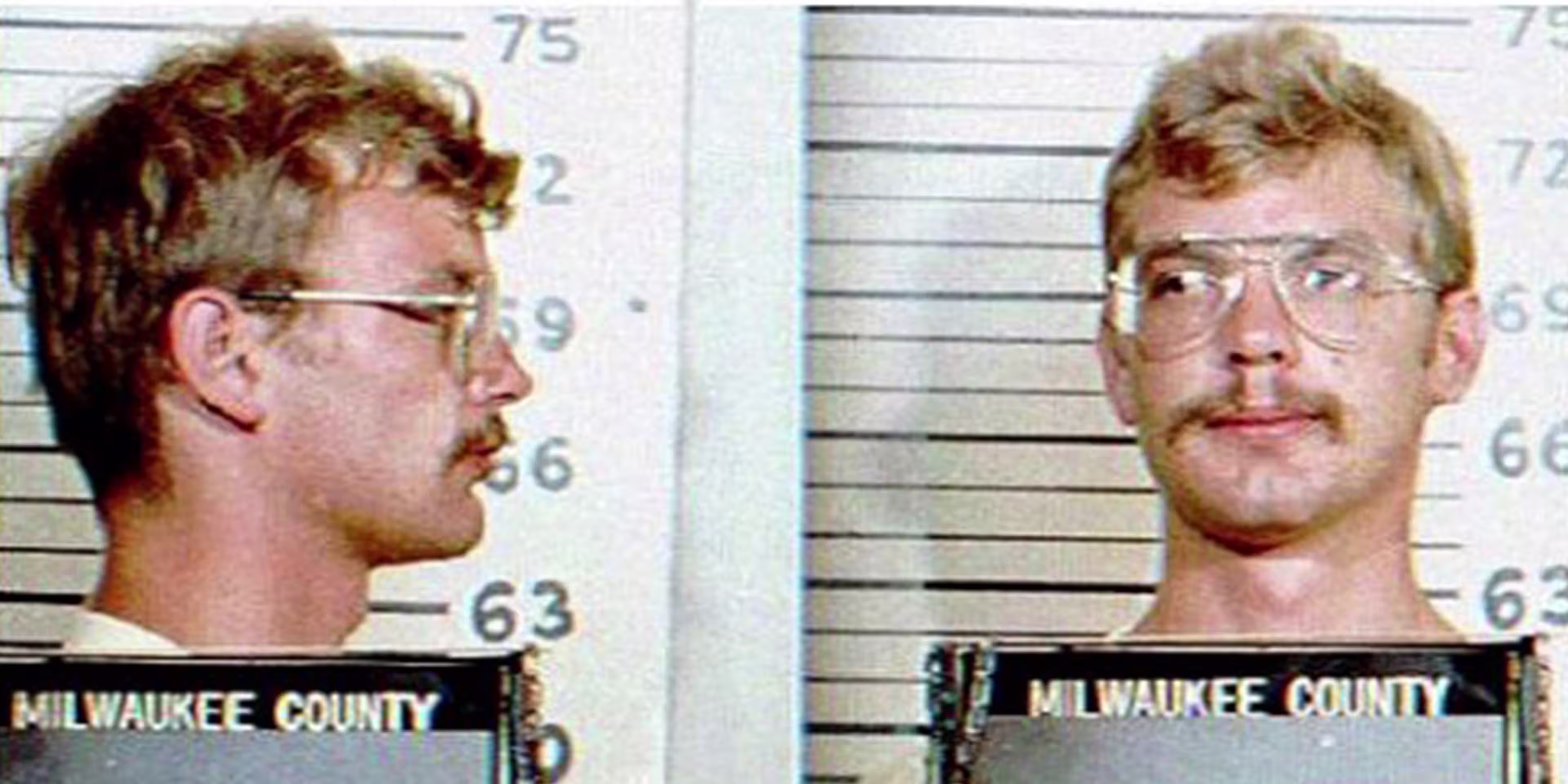 Jeffrey Dahmer 1988-as rendőrségi fotója
