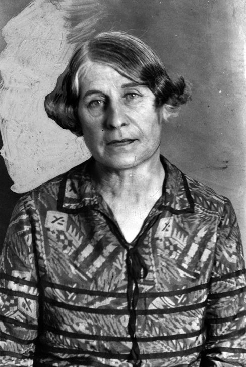 Sarah Louise Northcott 1928-as letartóztatásakori fotója