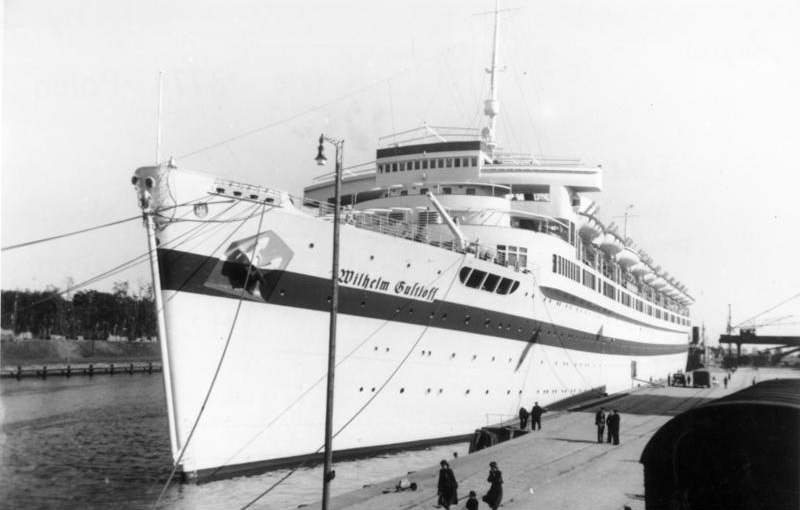 A Wilhelm Gustloff kórházhajóként a danzigi kikötőben a második világháború elején